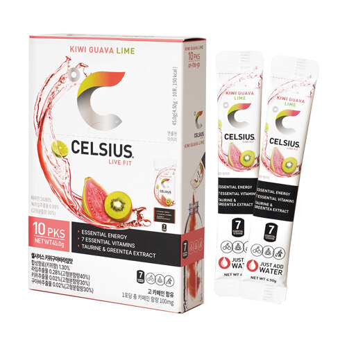 韩际新世界网上免税店-CELSIUS-SUPPLEMENTSETC-(CELSIUS) KIWI GUAVA   10包