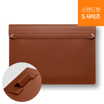 Laptop Leather Pouch Valentinus (Stand-type S Size City Gray)