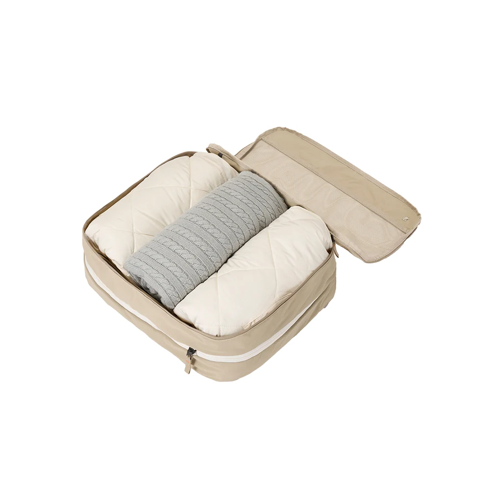 신세계인터넷면세점-브랜든-travelgoods-여행 압축 파우치 라이트 L 베이지
