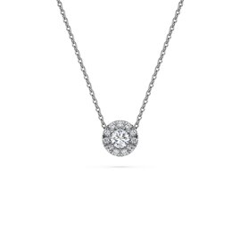 Eternity 헤일로 솔리테어 펜던트, 랩 그로운 다이아몬드 0.23ct