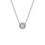 신세계인터넷면세점-스와로브스키-necklace-Eternity 헤일로 솔리테어 펜던트, 랩 그로운 다이아몬드 0.23ct