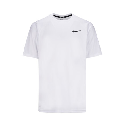 NIKE SWIM_Short Sleeve Hydroguard_WHITE