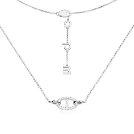 SILVER NECKLACE OX