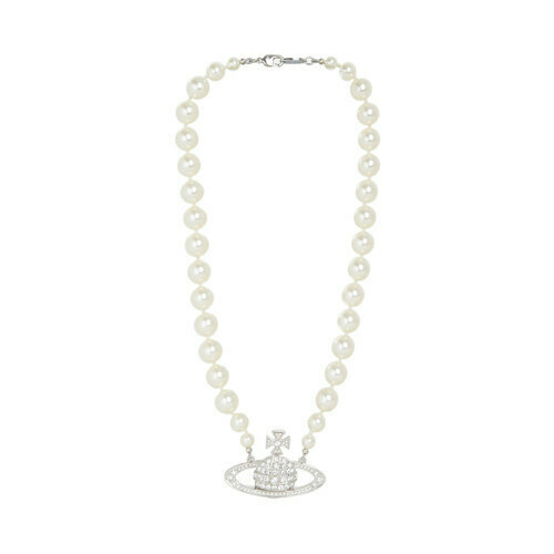 One Row Pearl Bas Relief Choker (单排珍珠浮雕颈链)