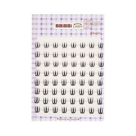 No Glue Eyelashes BBiBBi Lashes Sugar 假睫毛 64pcs
