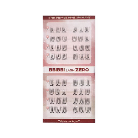 No Glue Eyelashes BBiBBi Lashes ZERO Original 假睫毛 48pcs