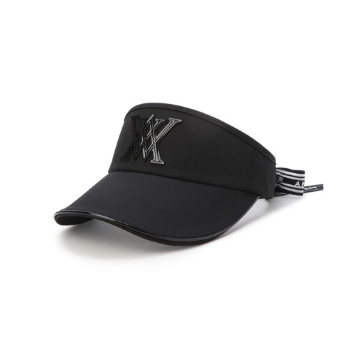 WOMEN ESSENTIAL RIBBON VISOR_BK