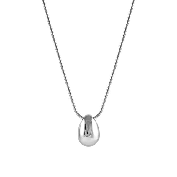 신세계인터넷면세점-쥬디앤폴-necklace-#화이트골드/라일 통통 물방울 타이 목걸이