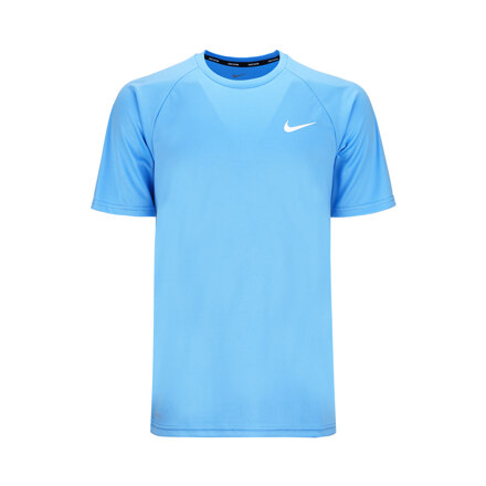 NIKE SWIM_Short Sleeve Hydroguard_UNIVERSITY BLUE M