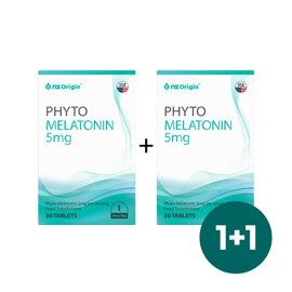 파이토 식물성 멜라토닌 5mg (60캡슐, 2개월분)