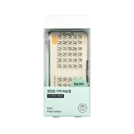 Point Cluster False Lashes 01 Pure Daily (9mm) (假睫毛)