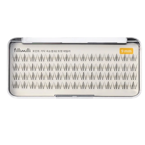 포인트가닥속눈썹 02 또렷데일리 (9mm)