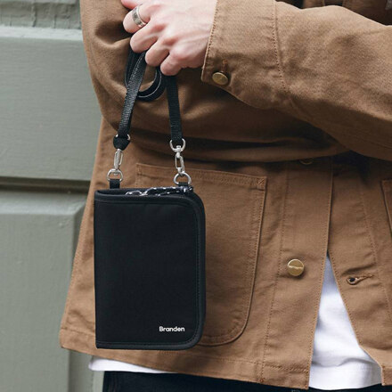 Safe Cross Wallet Bag Black