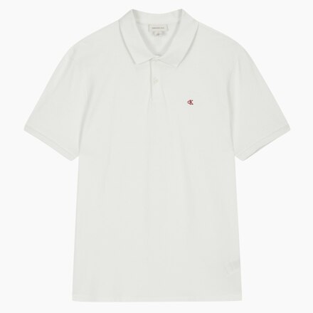 Men’s Regular Fit Piqué Short Sleeve Classic Polo T-Shirt_BLANC DE BLANC