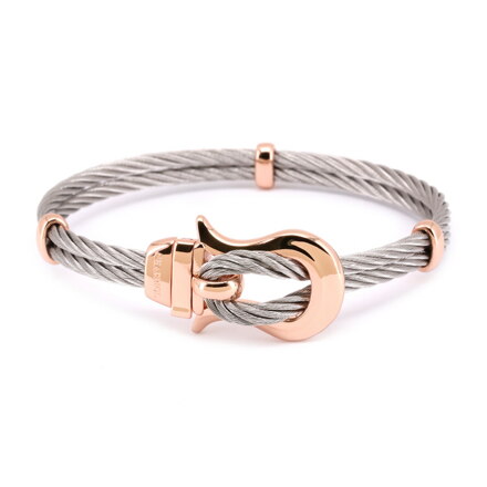 Bonifacio Bangle Rose Gold 3MM