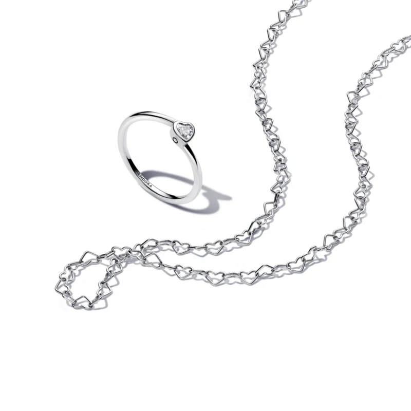 신세계인터넷면세점-판도라-necklace-링크드 하트 콜리어 네크리스