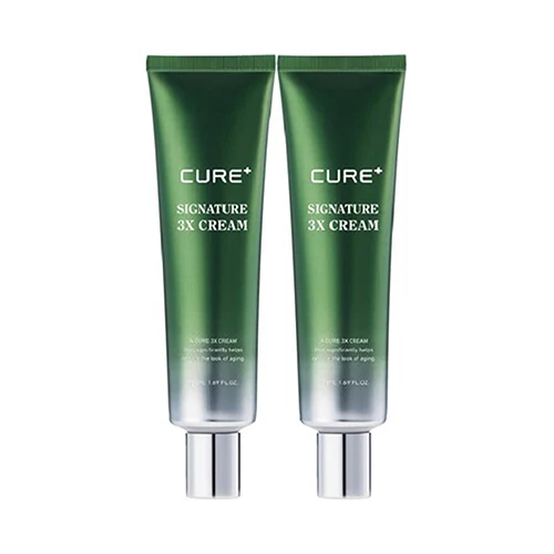 신세계인터넷면세점-김정문알로에-FacialCare-큐어 시그니처 3x 크림 50ml 듀오