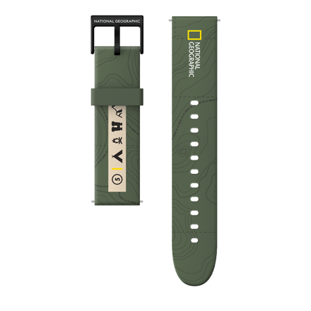 갤럭시 워치 스트랩 20mm (Topo Khaki)