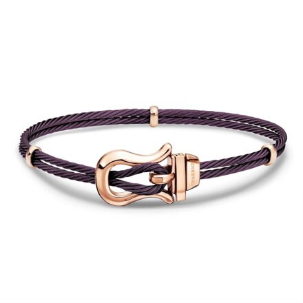 Bonifacio Bangle Purple 2MM