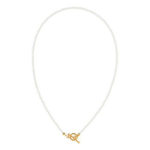 TOGGLE PEARL NECKLACE