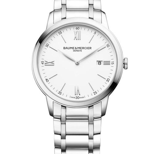 CLASSIMA ROUND XL ST ST QZ WHIT / 남성