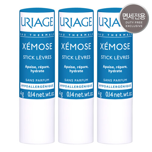 제모스 스틱레브르 무향 4g 트리오 세트 (3개입)