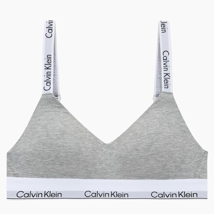 Women's Icon Cotton Modal Bralette (H&E)_GREY HEATHER