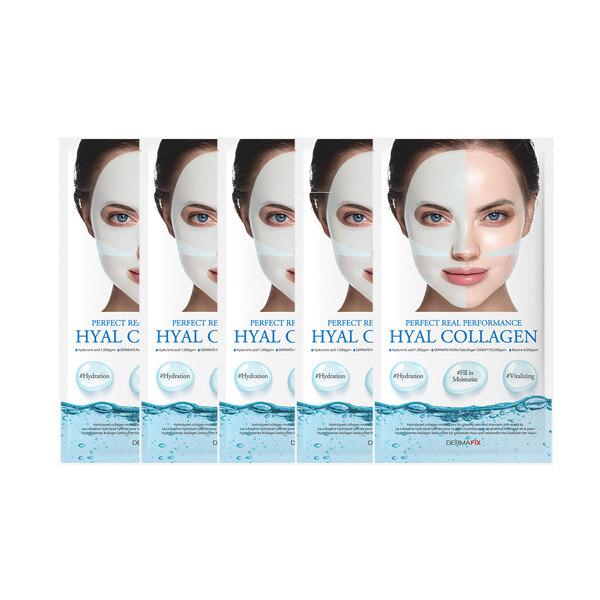 신세계인터넷면세점-더마픽스-FaceMasksTreatments-퍼펙트 리얼 히알콜라겐 5매