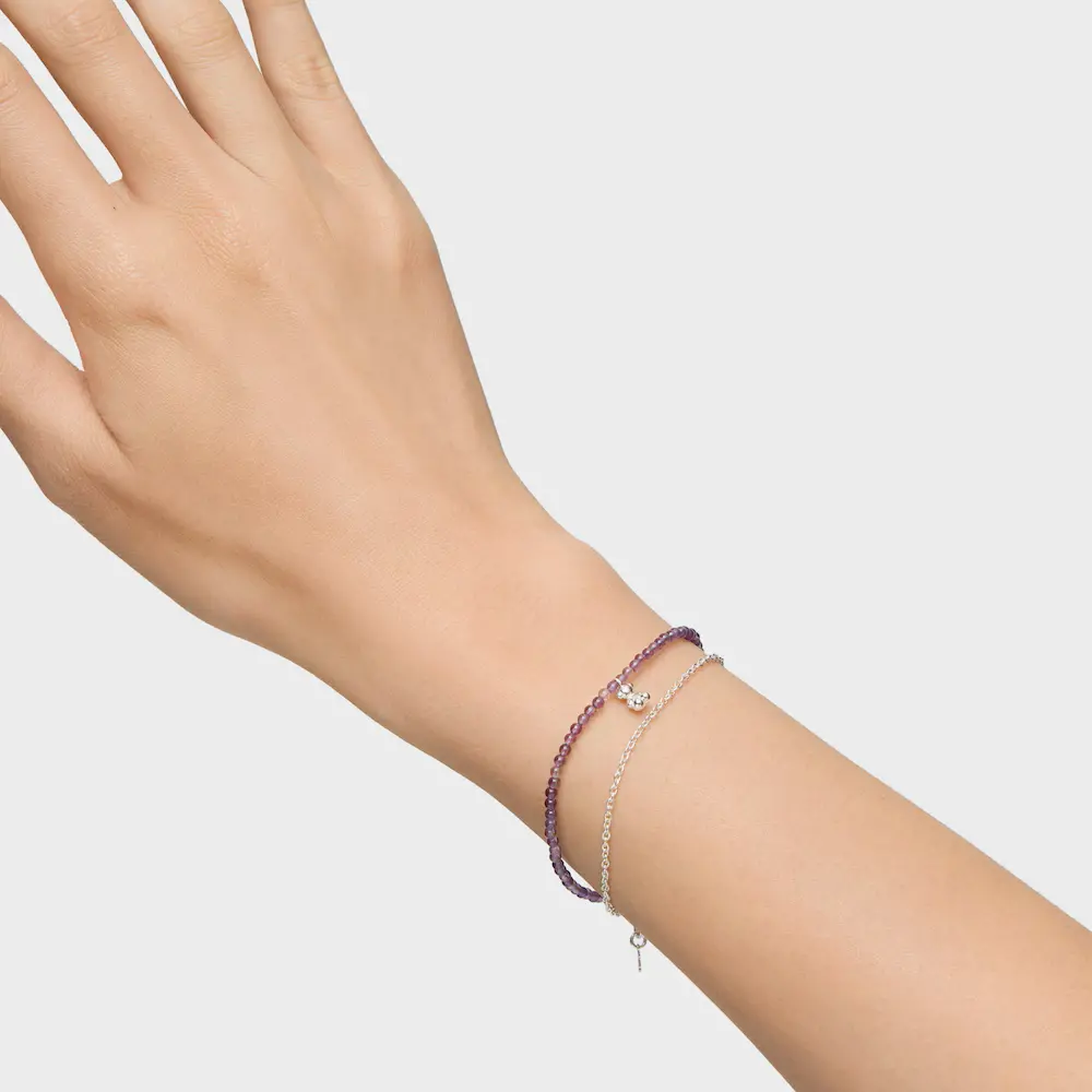신세계인터넷면세점-토스-ring-Bold Bear Silver and Amethyst Bracelet