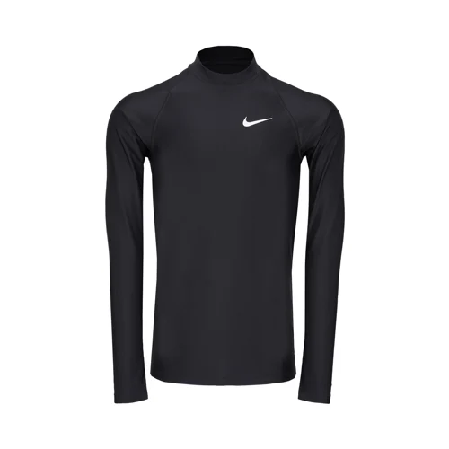 NIKE SWIM_Long Sleeve Rashguard_BLACK