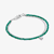 신세계인터넷면세점-토스-bracelet-Bold Bear Silver and Green Treated Chalcedony Bracelet