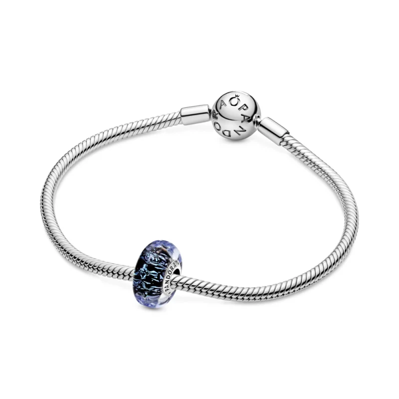 신세계인터넷면세점-판도라-bracelet-웨이비 다크 블루 무라노 글라스 오션 참