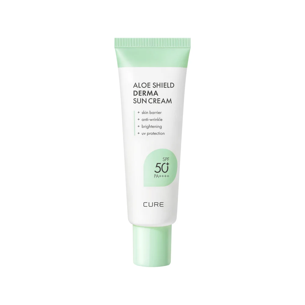 신세계인터넷면세점-김정문알로에-Suncare-큐어 알로에 쉴드 더마 선크림40ml(유기자차)