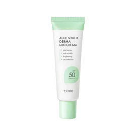 큐어 알로에 쉴드 더마 선크림40ml(유기자차)