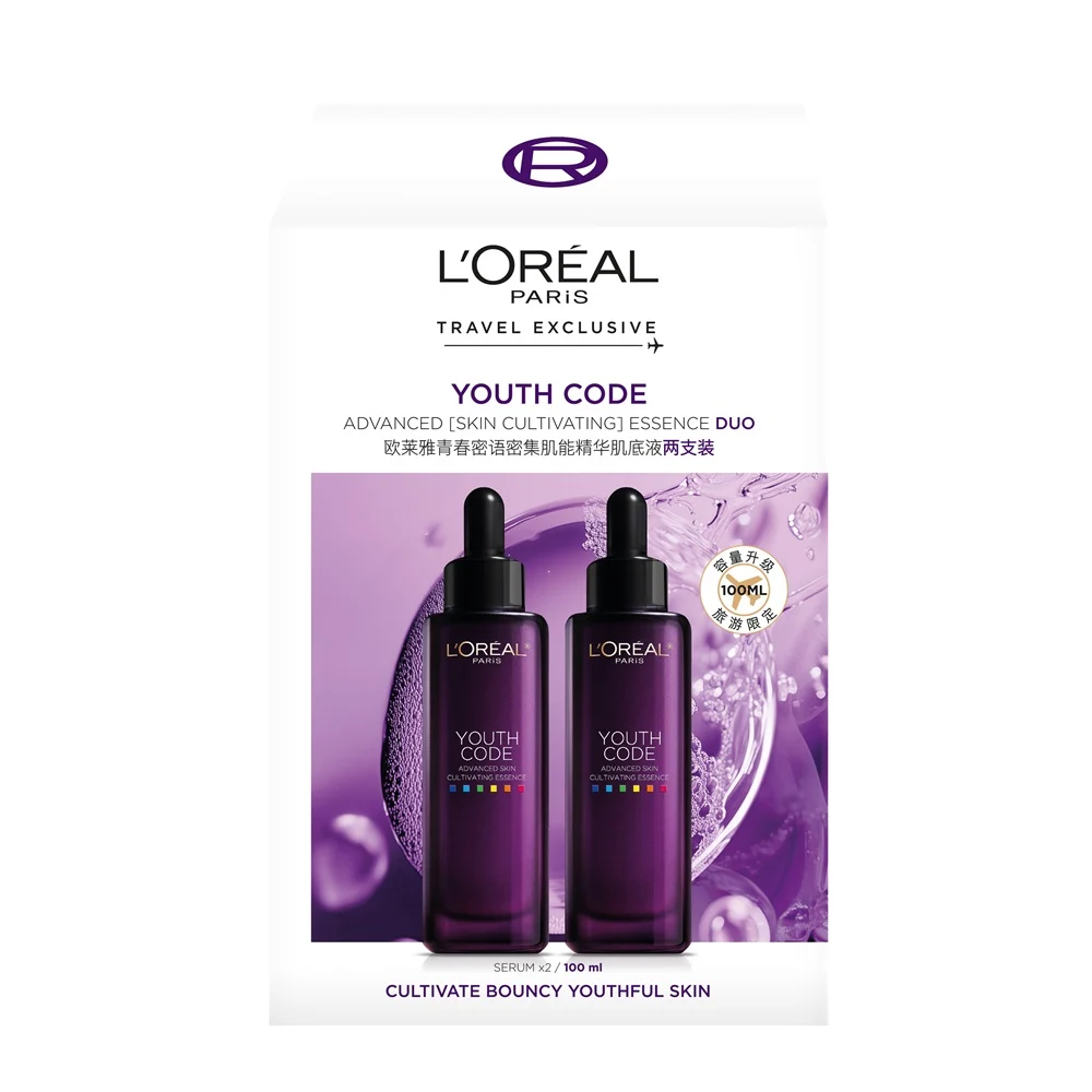 신세계인터넷면세점-로레알 파리-FacialCare-유스 코드 어드밴스드 스킨 컬 듀오 100ML*2