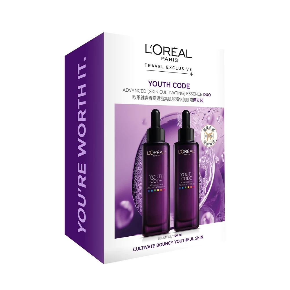 신세계인터넷면세점-로레알 파리-FacialCare-유스 코드 어드밴스드 스킨 컬 듀오 100ML*2
