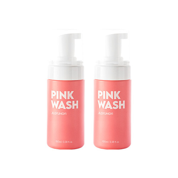 신세계인터넷면세점-질경이-Waxing-Deodorant-HygieneProducts-여성청결제 핑크 자몽 페미닌 워시 폼 100ml*2