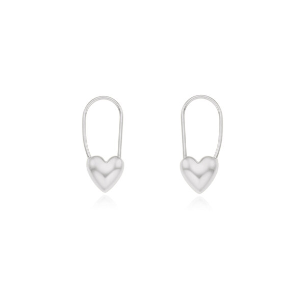 신세계인터넷면세점-이니비니-earring-실버 하트 후크 귀걸이(W)