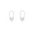 신세계인터넷면세점-이니비니-earring-실버 하트 후크 귀걸이(W)