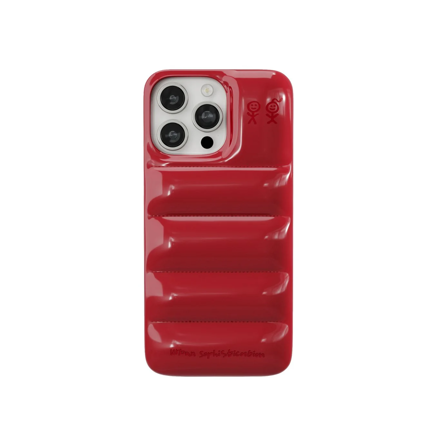 The Puffer Case - Rouge