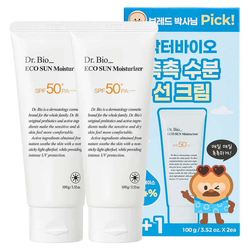 신세계인터넷면세점-닥터바이오-Suncare-에코 선 모이스처라이저 100g+100g