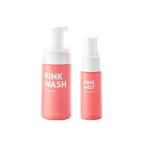 Feminine Cleanser Pink Grapefruit Feminine Wash Foam + Pink Mist SET 女性清洁剂 粉色西柚 私密洁净泡沫 + 私密喷雾套装