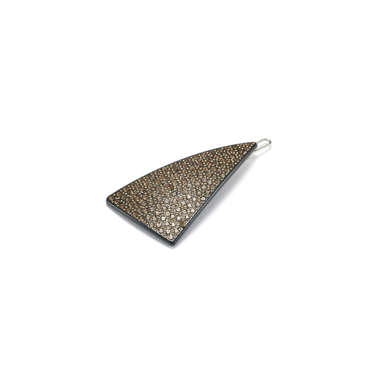 LekBM Point Pin Black (Gold Stone) 发夹