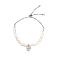 [金在中同款]lollin heart pearl bracelet 手链