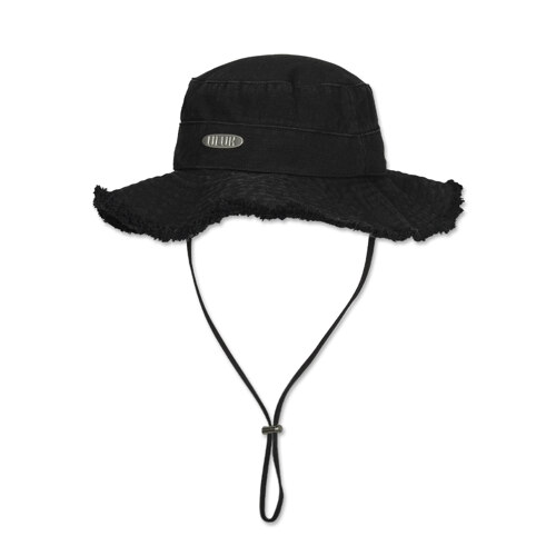 Essential Oval Rebap String Bucket Hat 黑色