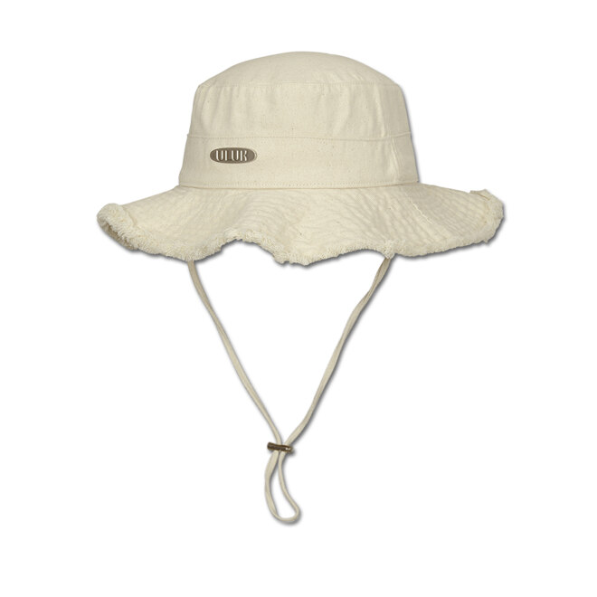 Essential Oval Rebap String Bucket Hat Beige