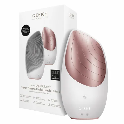 GESKE Sonic Thermo Facial Brush 6 in 1_Starlight