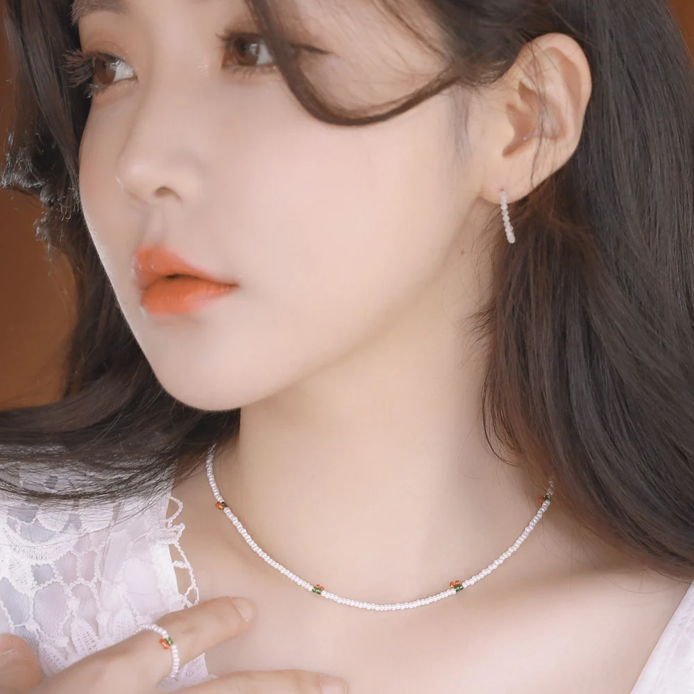 신세계인터넷면세점-밀튼 스텔리-necklace-[조유리,이선빈 착용] 체리 홀릭 비즈목걸이