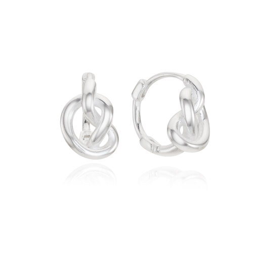 Silver925 Baby pretzel earring