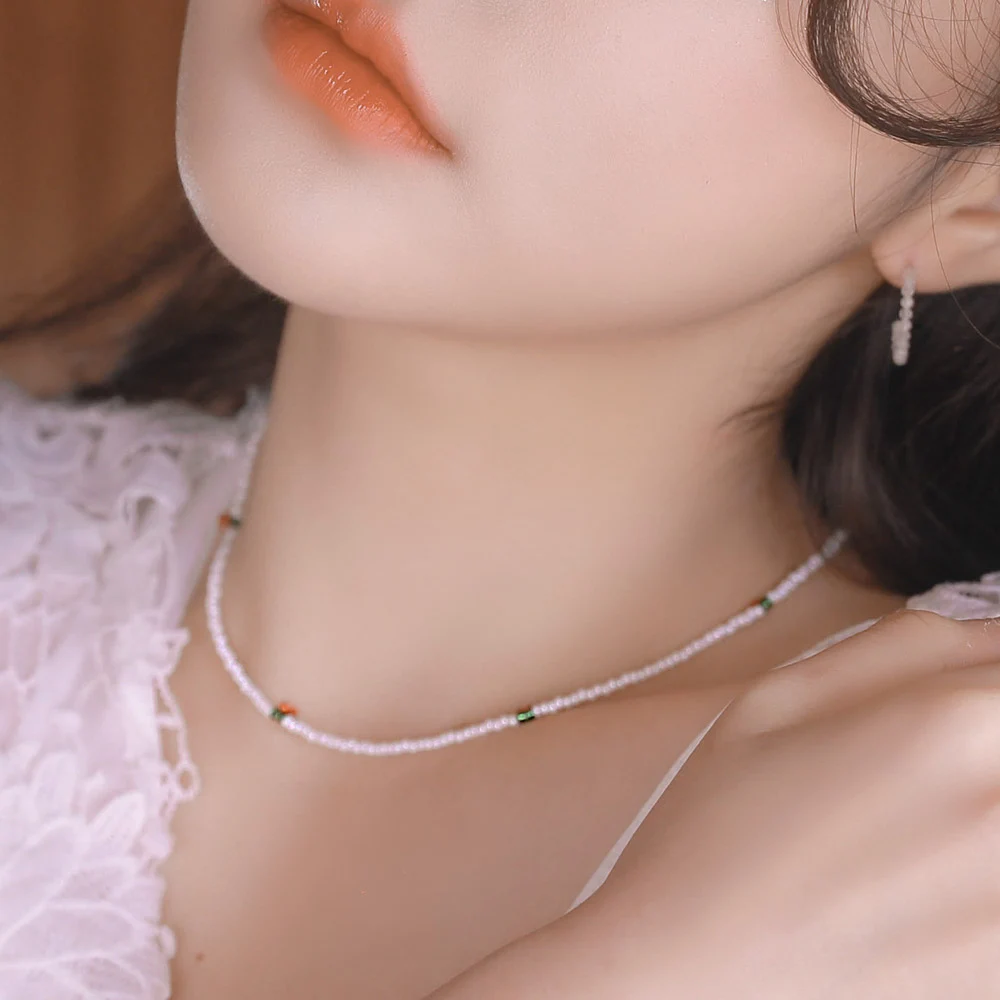 신세계인터넷면세점-밀튼 스텔리-necklace-[조유리,이선빈 착용] 체리 홀릭 비즈목걸이